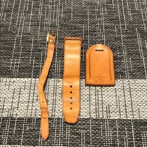 Louis Vuitton Tan Travel Bag Accessories